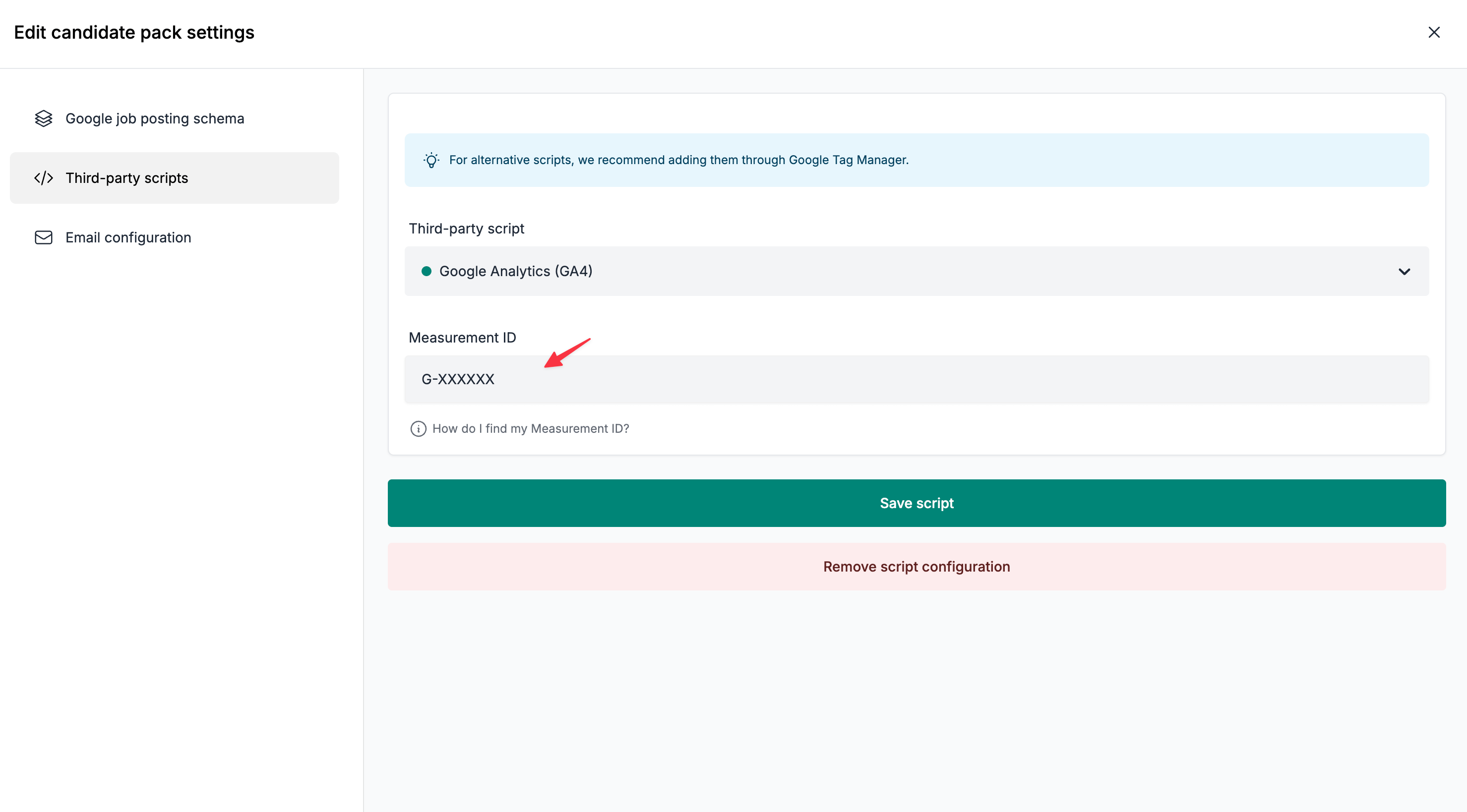 Third-party unique identifier
